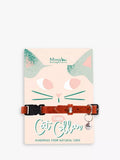 Mimi's Daughters cork cat collar Multi, UK version