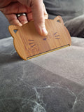 Pikkii bamboo cat hair remover tool, imported from the UK