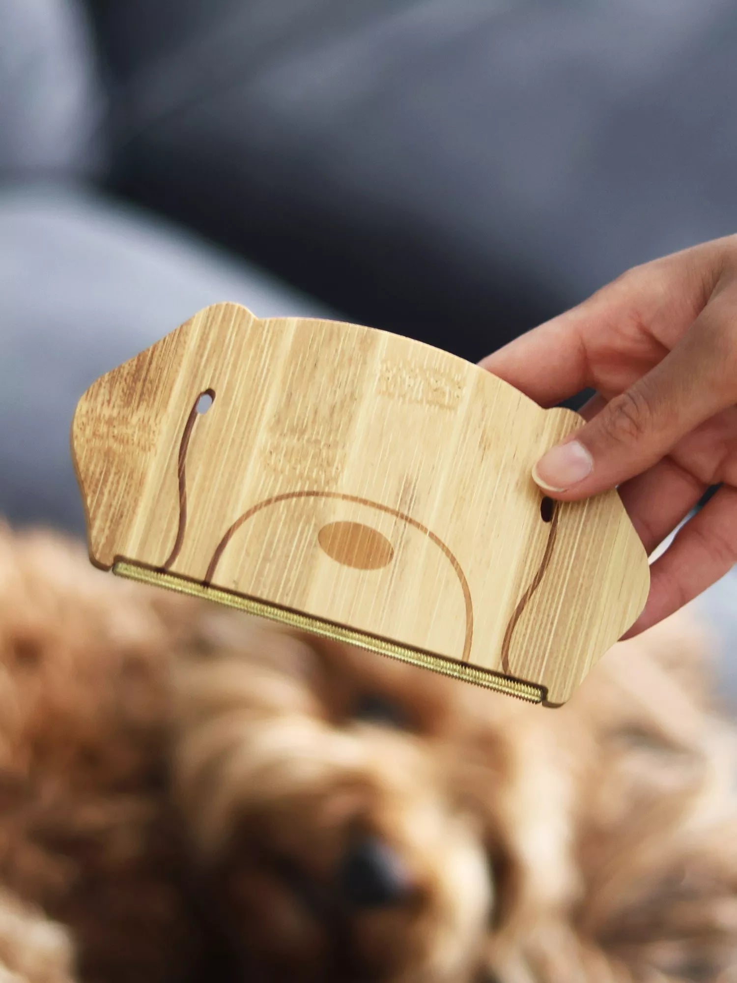 Pikkii Bamboo Dog Hair Remover, imported from the UK