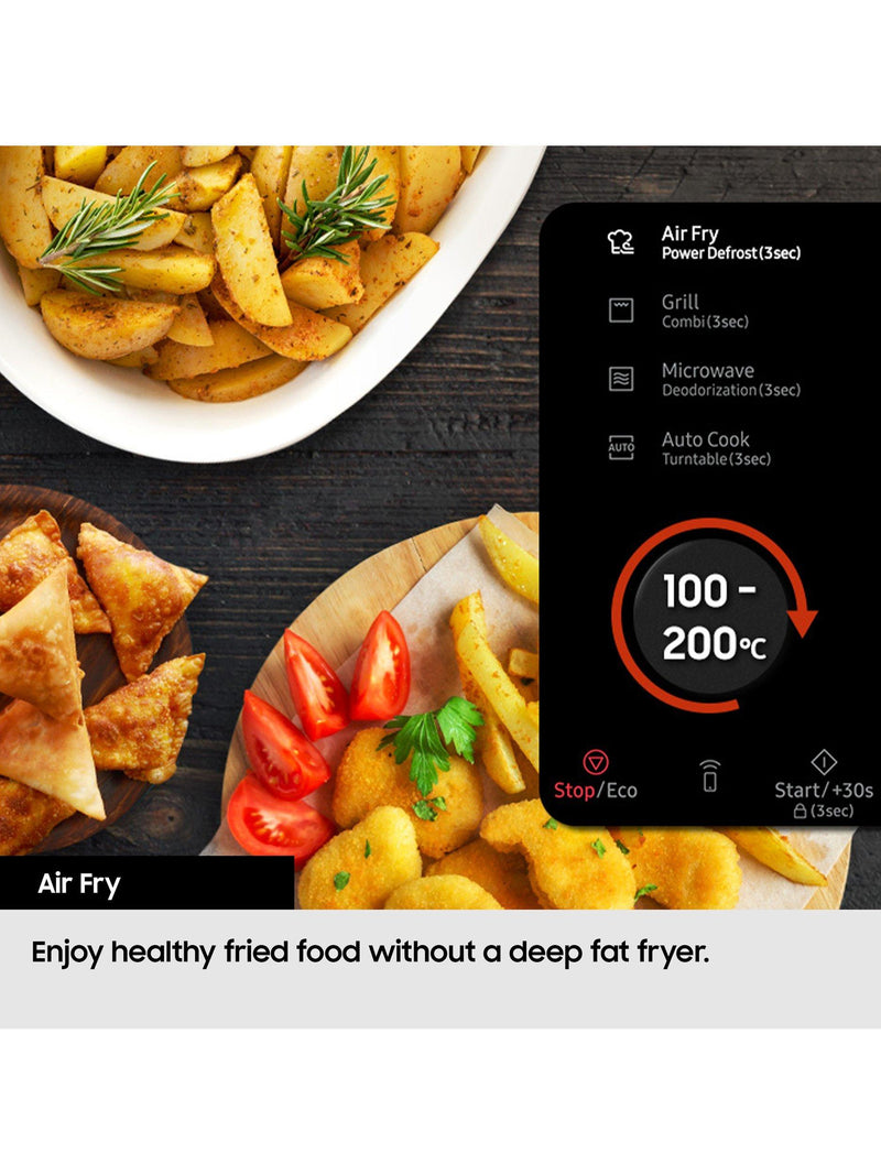 Samsung combination microwave black glass 32L (British brand)