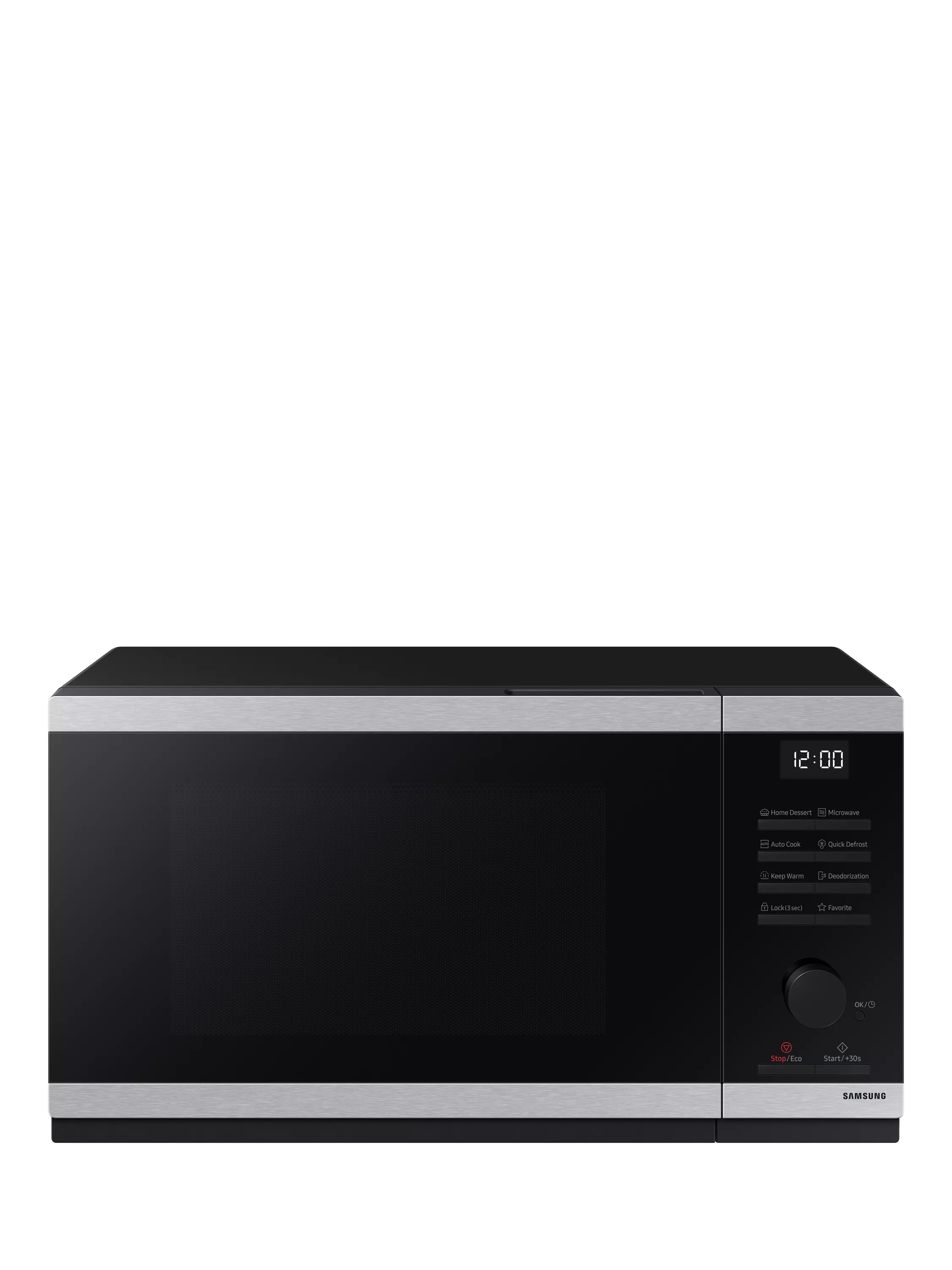 Samsung freestanding microwave 23L stainless steel, UK version