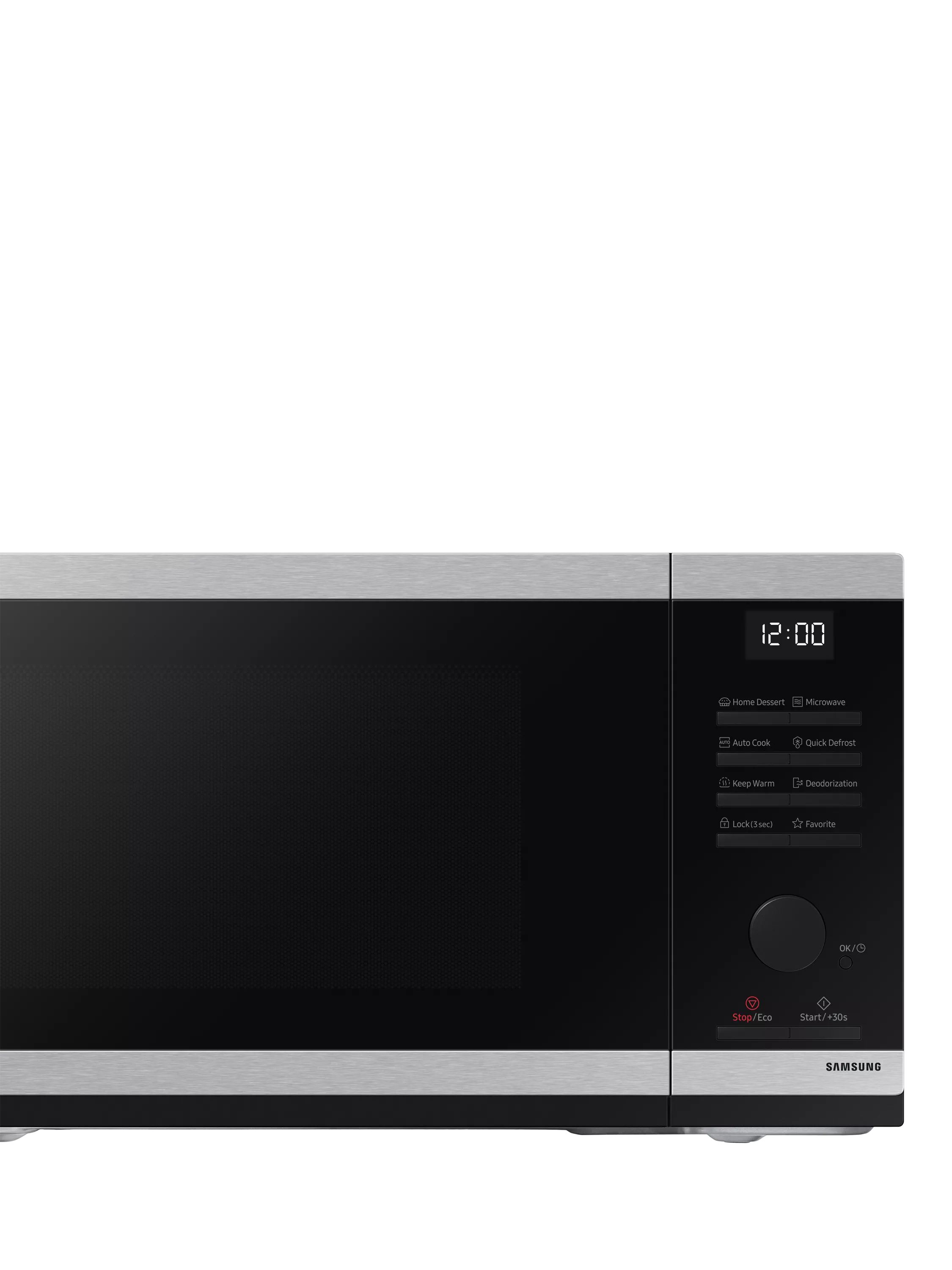 Samsung freestanding microwave 23L stainless steel, UK version