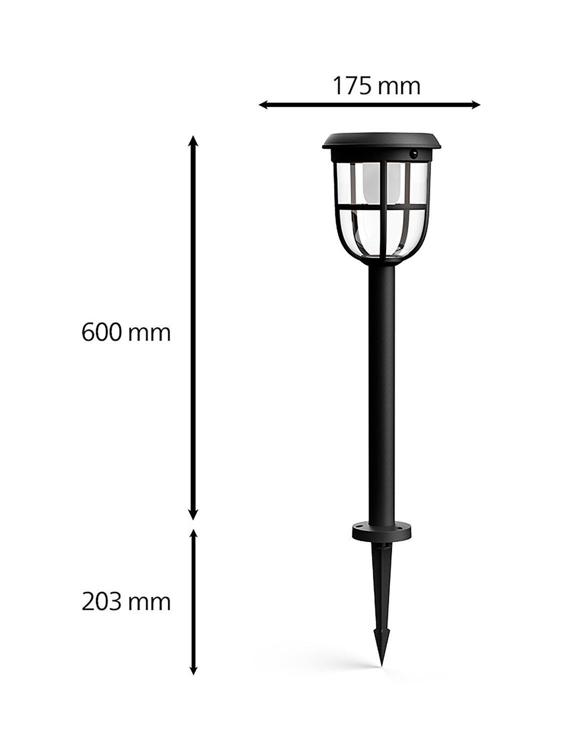 Philips solar powered motion sensor outdoor light, UK version