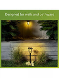 Philips solar wall light with motion sensor, imported from the UK