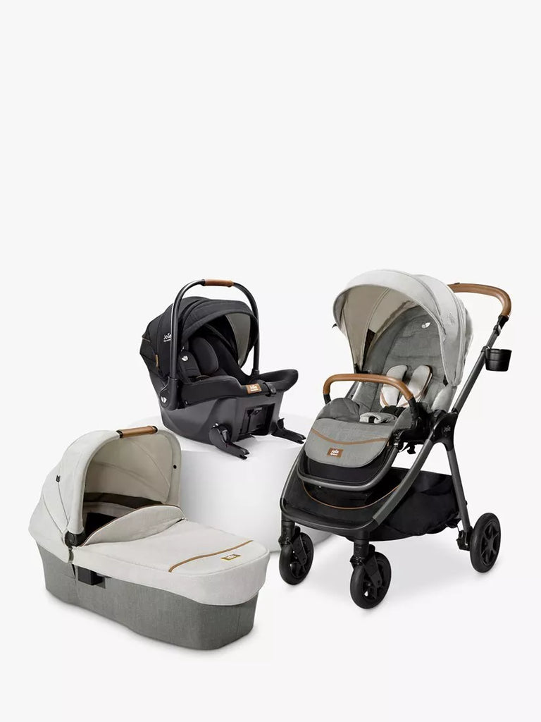 Joie Baby Finiti Pushchair and Carrycot with Sprint i-Size Car Seat Flex Click and Go Bundle