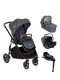 Joie Baby Versatrax Pushchair, Ramble XL Carrycot, i-Snug Car Seat and i-Base On the Go Encore Bundle