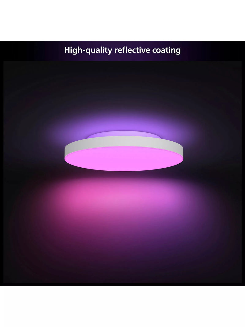 Philips Hue Datura smart ceiling light panel 57cm, UK version