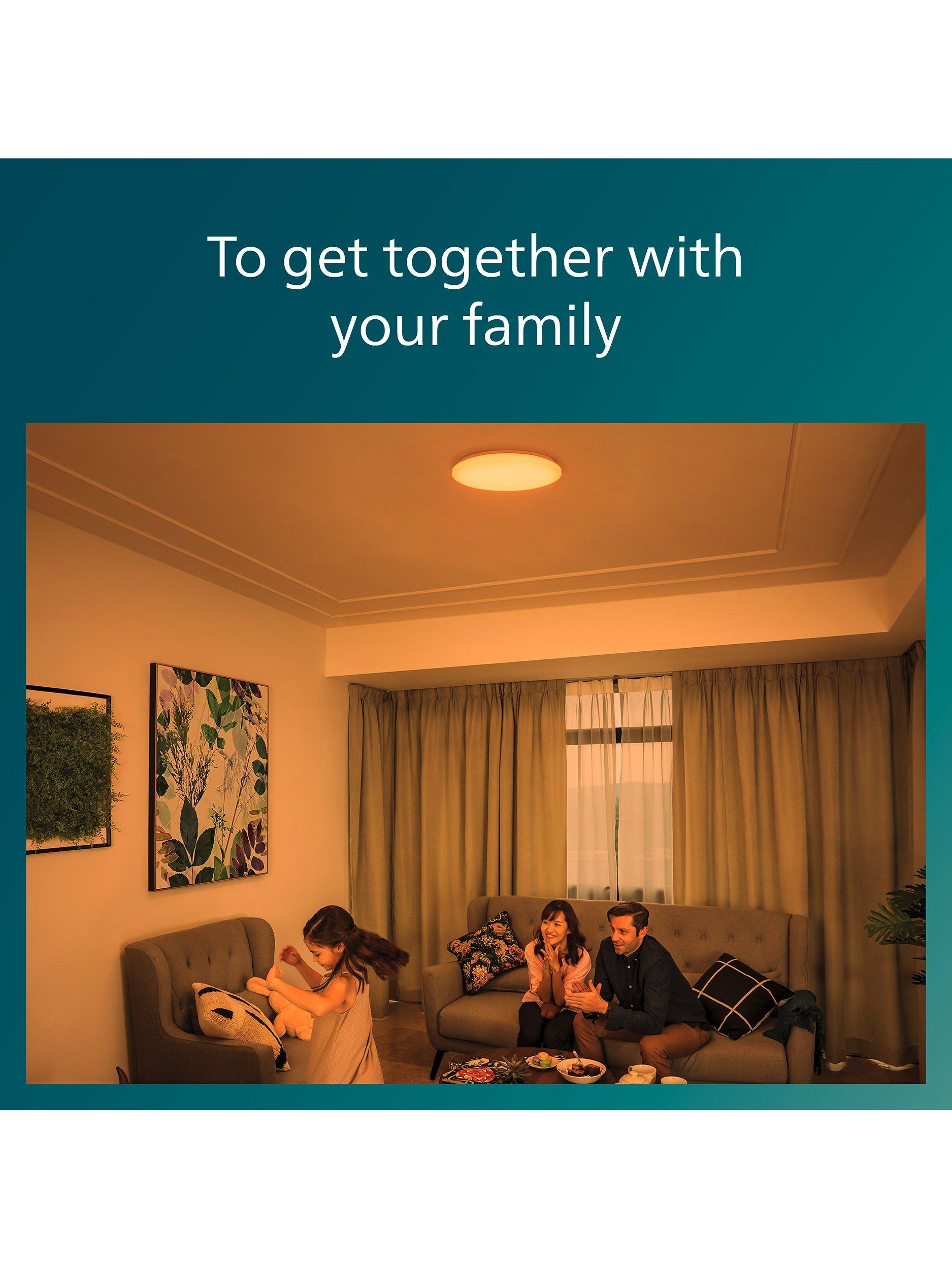 Philips CL620 LED all-in-one ceiling light 38cm, imported from the UK