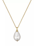 Ted Baker faux pearl pendant necklace gold, imported from the UK
