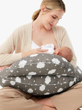 Momcozy adjustable nursing pillow with cotton cover, imported from the UK