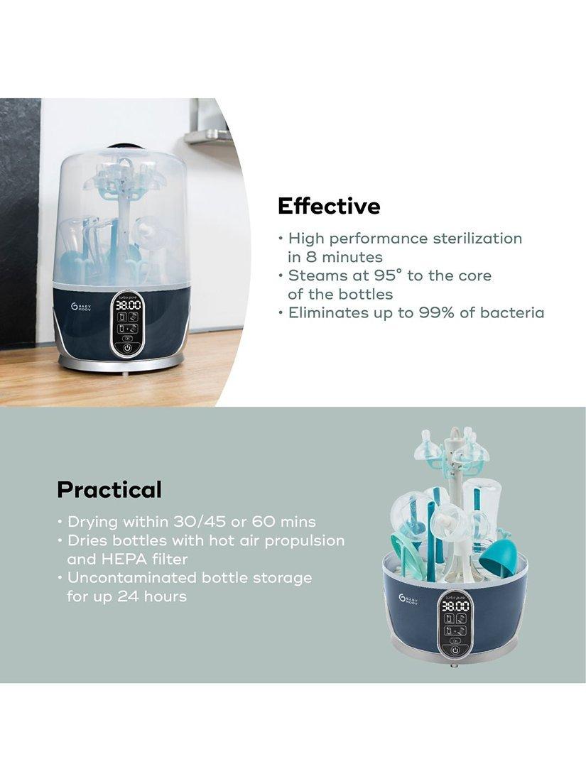 Babymoov Turbo Pure baby bottle steriliser - British product