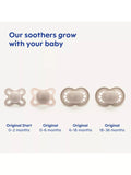 MAM glow in the dark soother pack of 2 (British brand)