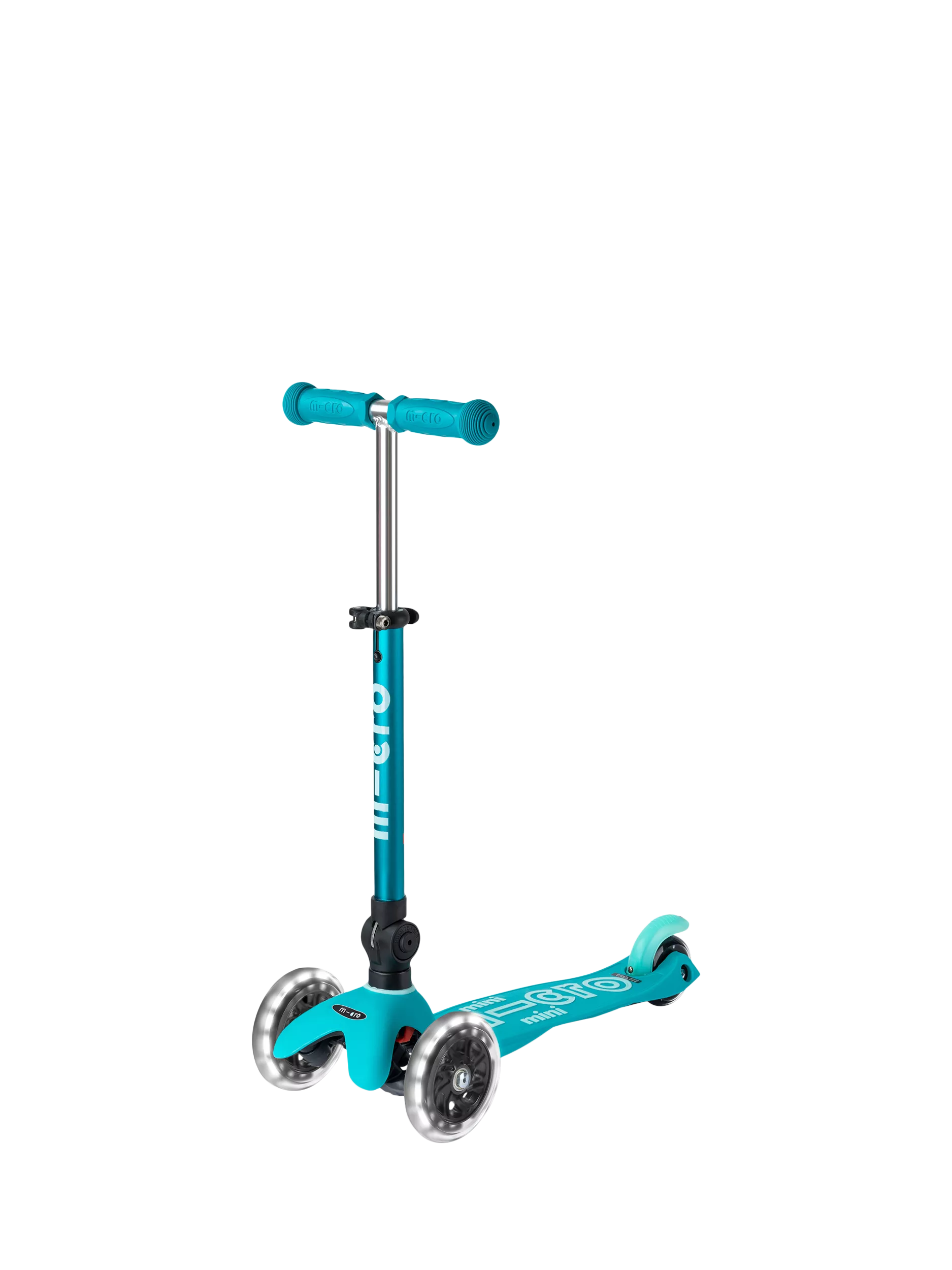 Micro Scooters Mini Deluxe faltbarer LED-Roller Kinderroller