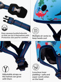 Micro Scooters Casque de sécurité dinosaure pour enfant, taille S - Produit britannique