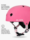 Micro Scooters kids safety helmet pink, imported from the UK