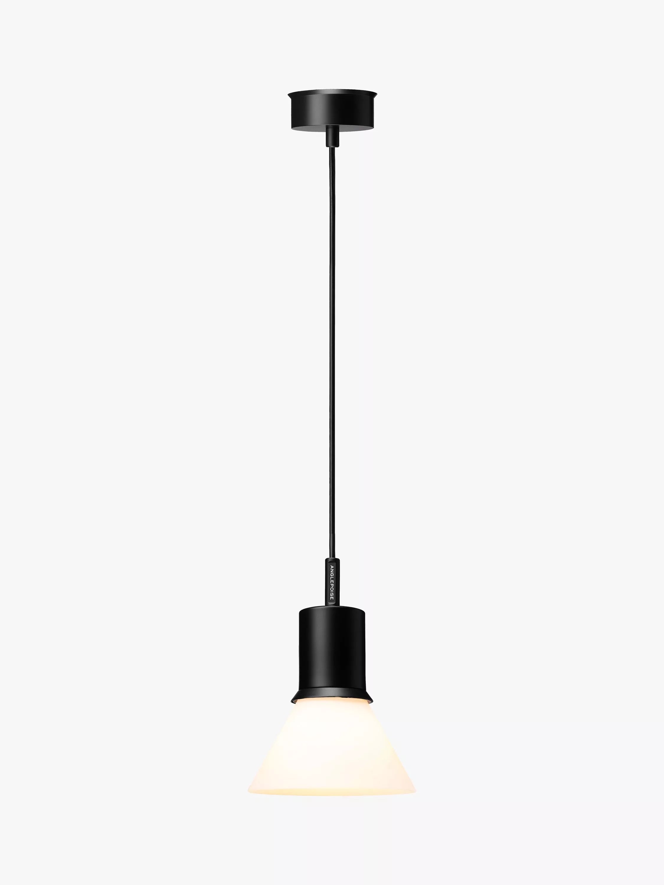Anglepoise Type 80 ceiling light matte black - British product