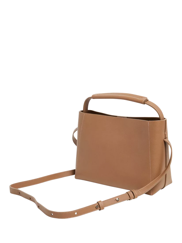 Flattered Hedda Leather Midi Cross Body Bag