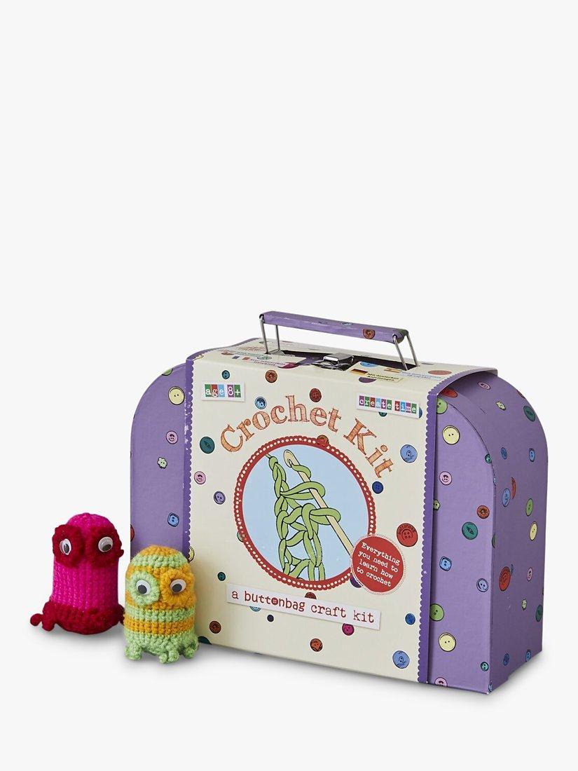 Buttonbag First Crochet Kit for kids (British brand)