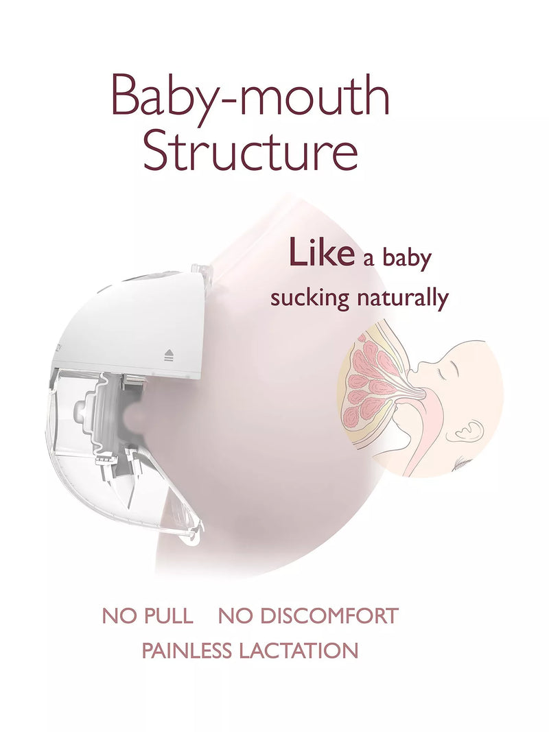 Momcozy M5 wearable single breast pump, imported from the UK