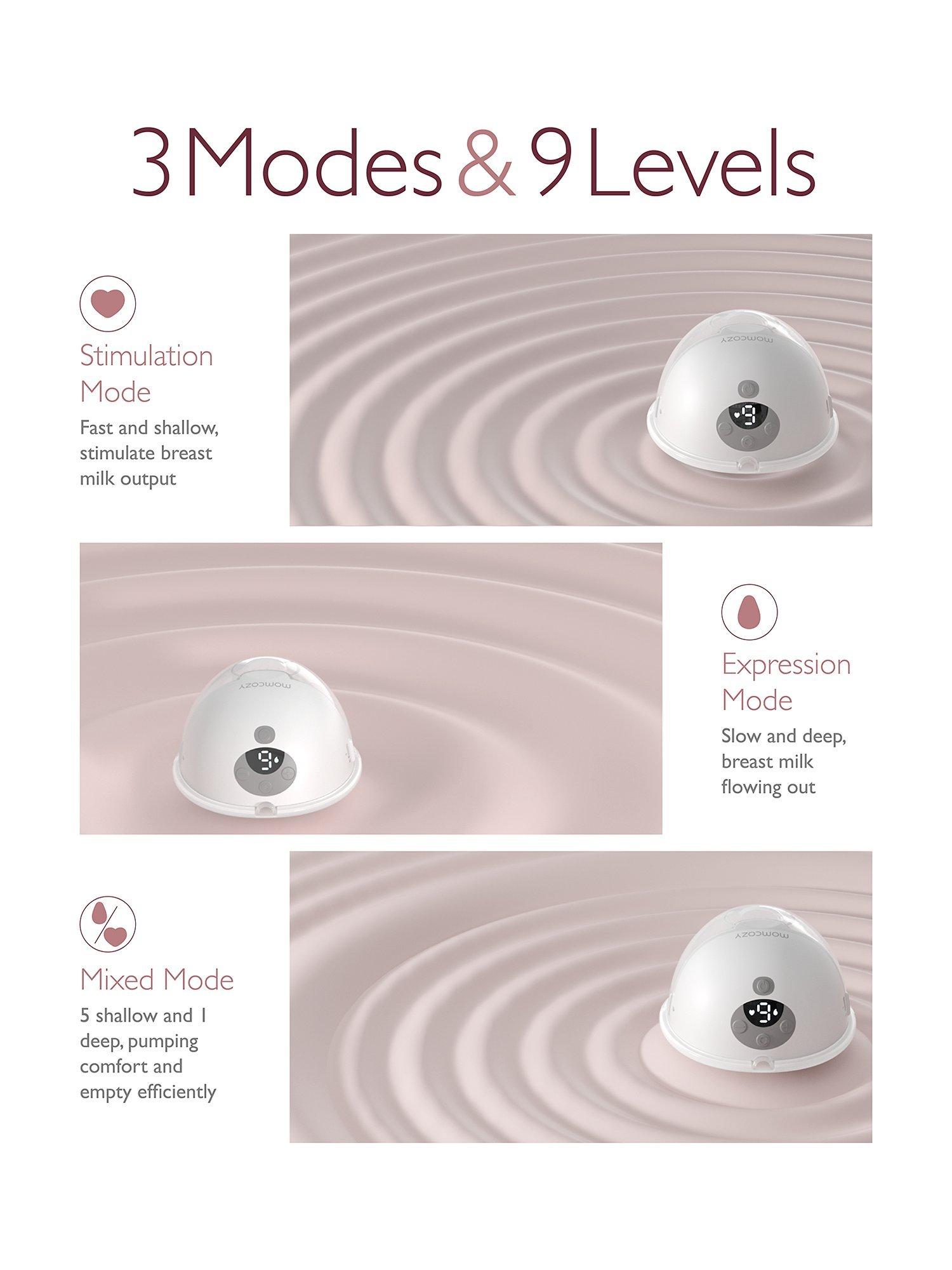 Momcozy M5 wearable single breast pump, imported from the UK