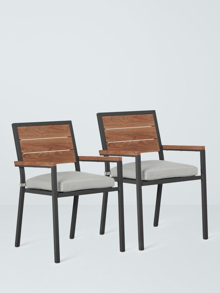 John Lewis Platform garden dining armchair set of 2, UK version