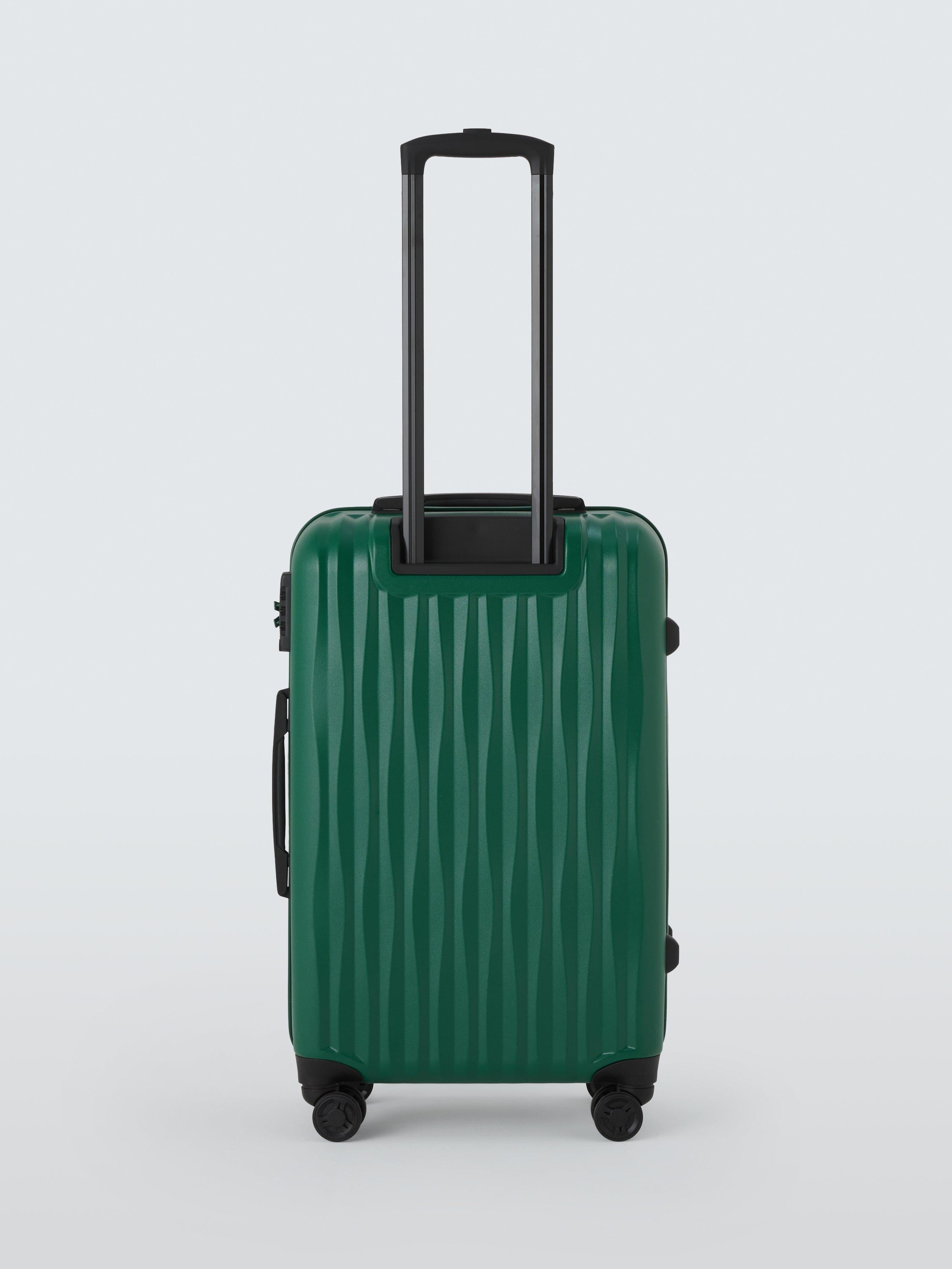 John Lewis Rimini medium suitcase 66cm dark green, imported from the UK