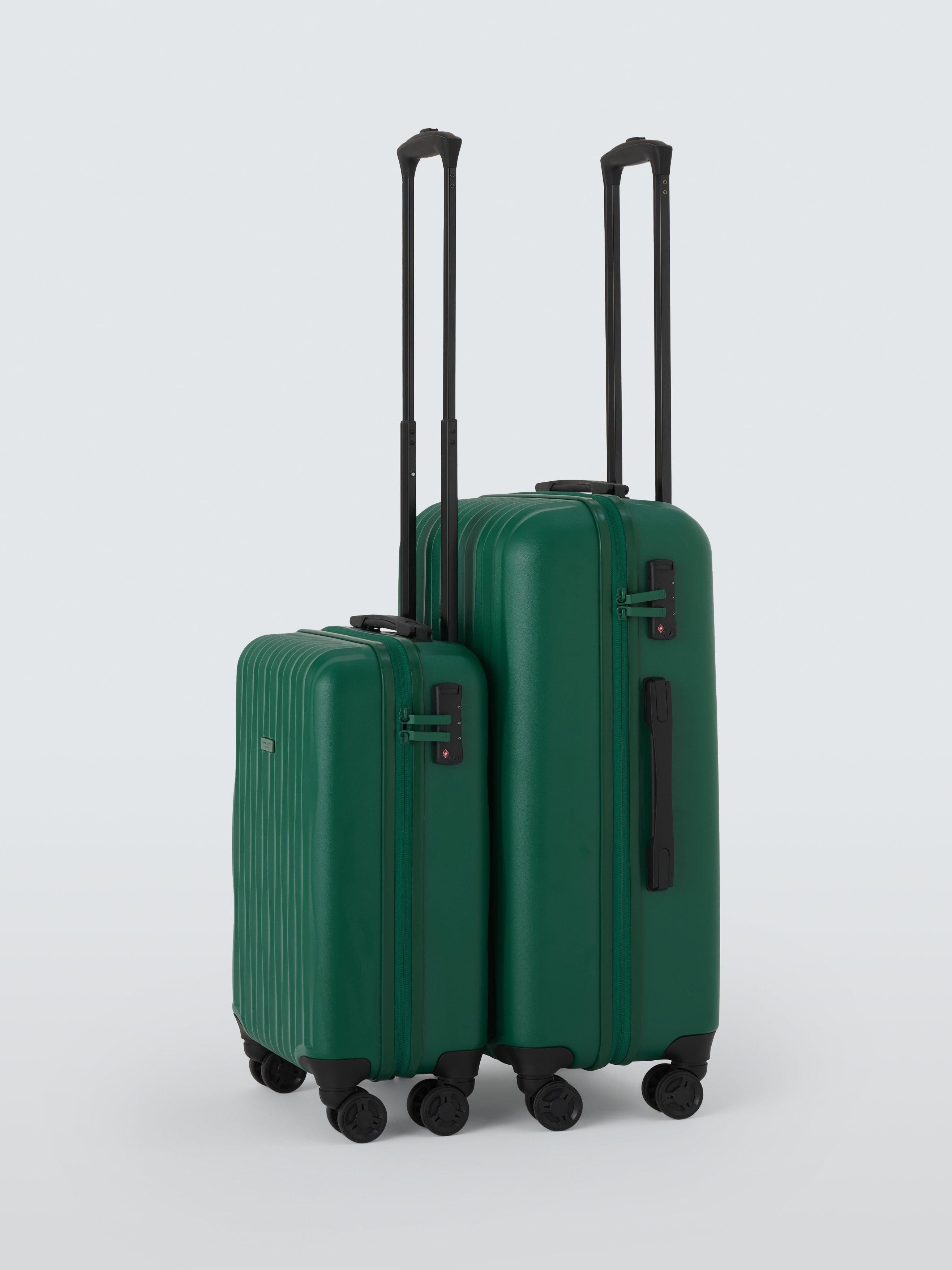John Lewis Rimini medium suitcase 66cm dark green, imported from the UK