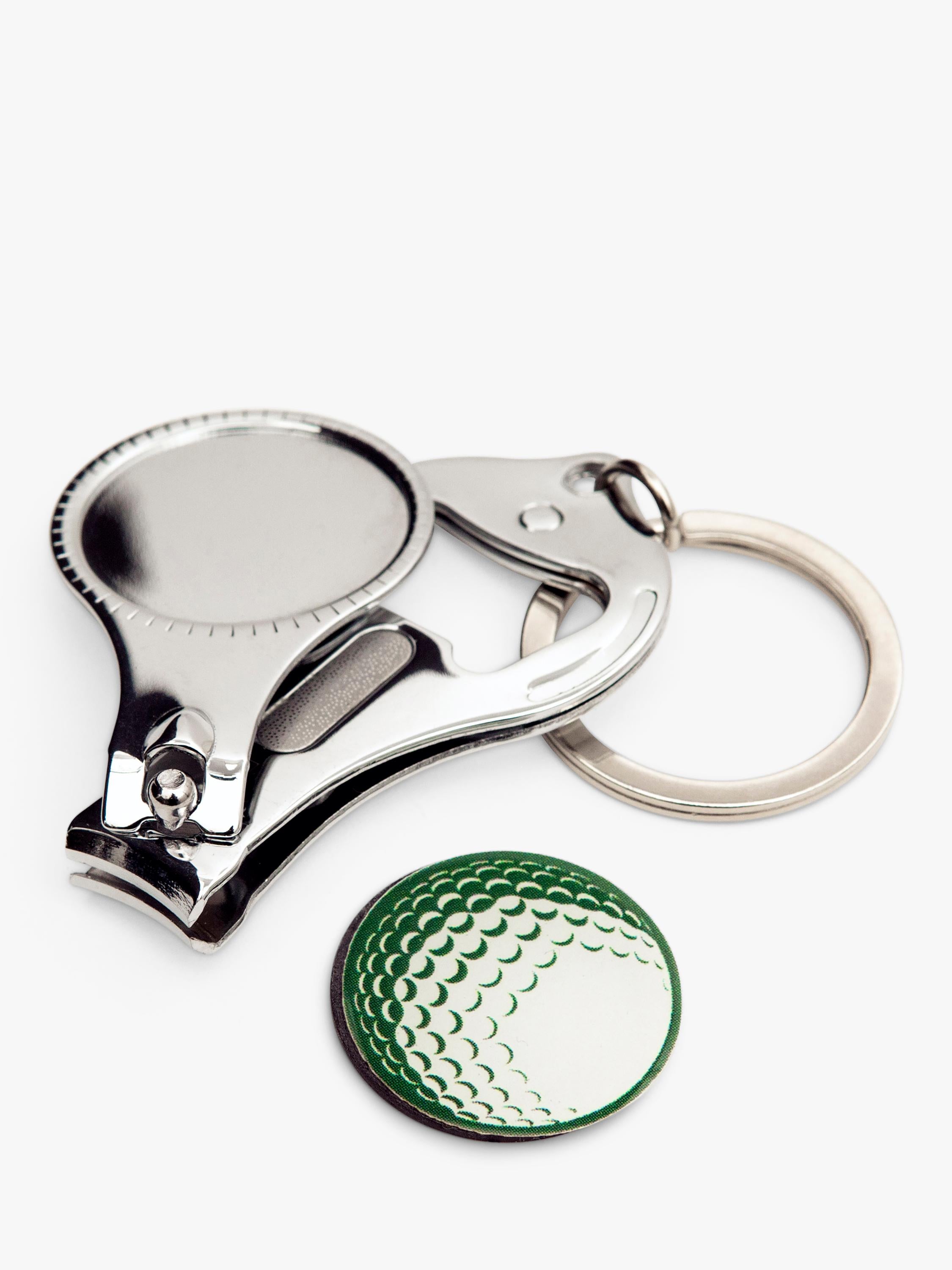 Kikkerland Golf multi-purpose nail clipper set, imported from the UK