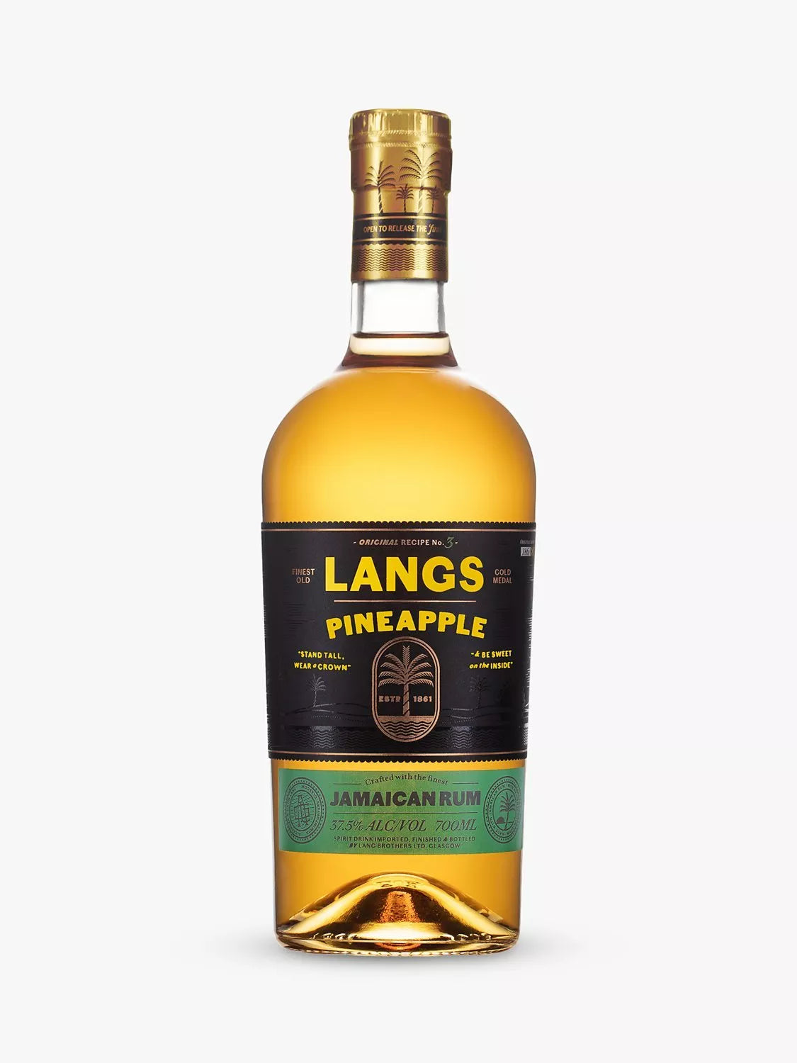 Langs Rum pineapple rum 70cl, UK version