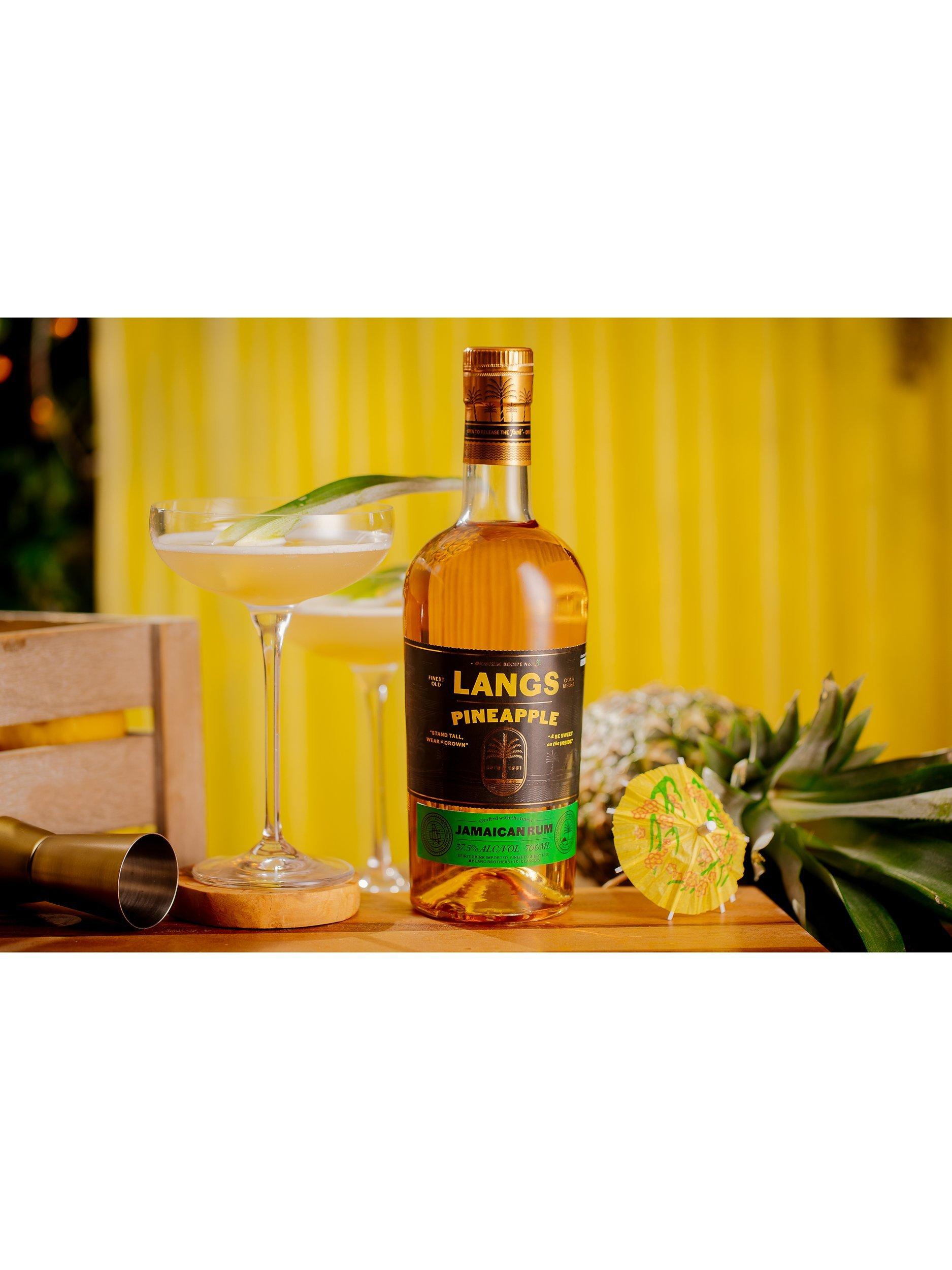 Langs Rum pineapple rum 70cl, UK version