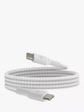 Belkin BoostCharge braided USB-C cable 1m white (British brand)