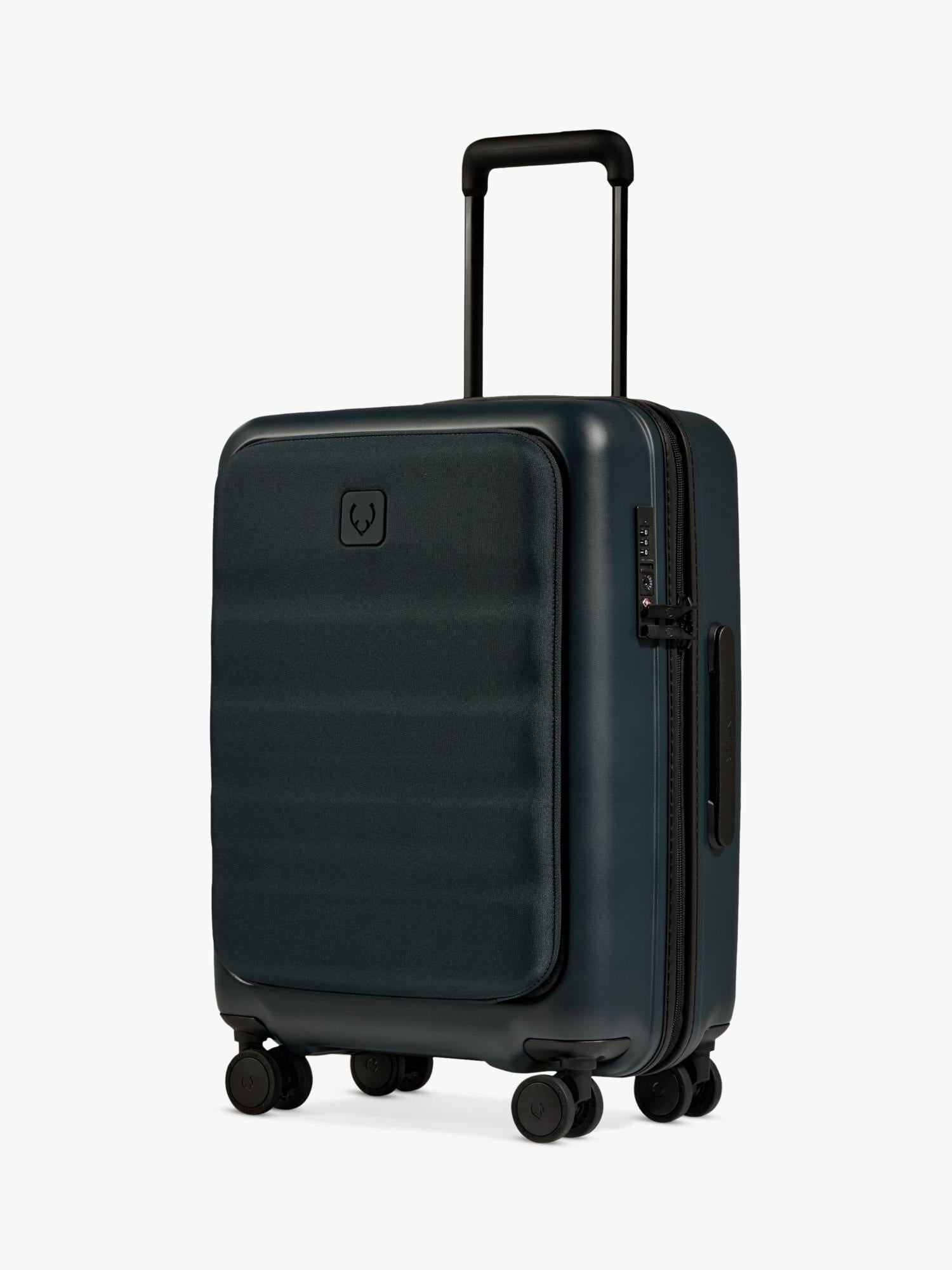 Antler Icon Stripe Pocket Bordgepäckkoffer 56cm Polycarbonat - Britisches Produkt