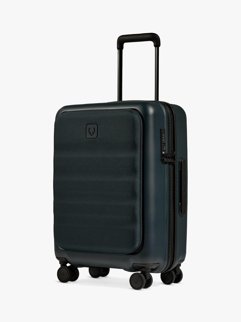 Antler Icon Stripe Pocket Bordgepäckkoffer 56cm Polycarbonat - Britisches Produkt