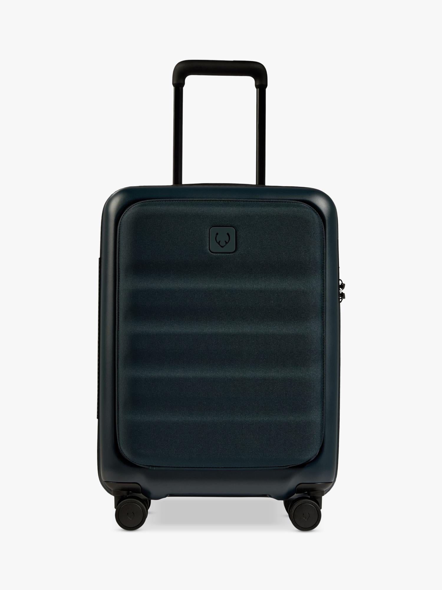 Antler Icon Stripe Pocket Bordgepäckkoffer 56cm Polycarbonat - Britisches Produkt