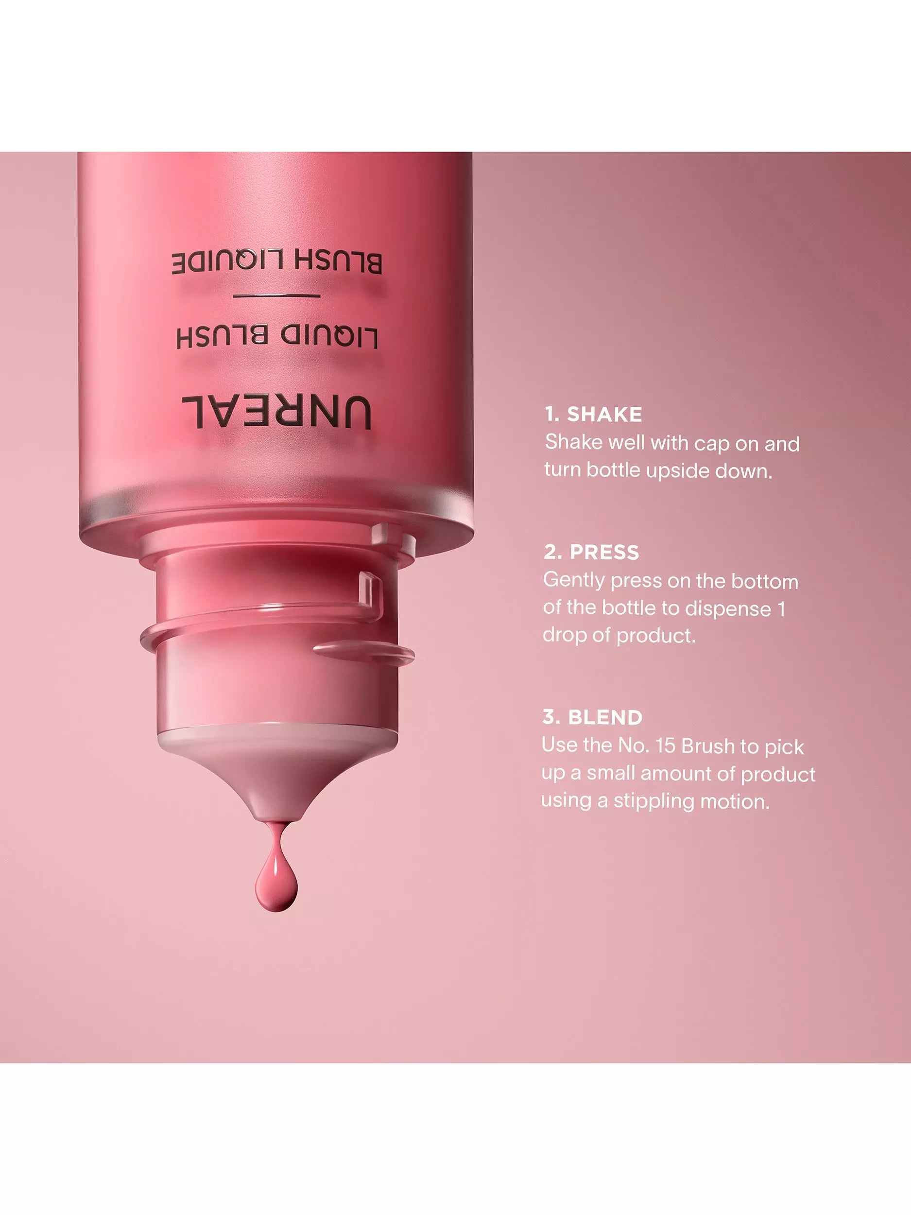 Hourglass liquid blush infused with hyaluronic acid for buildable colour, UK version