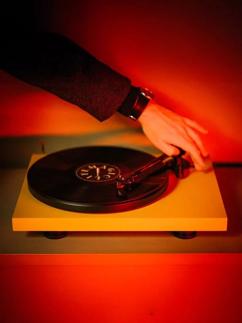 Pro-Ject Colourful Audio System with turntable amplifier and speakers, imported from the UK
