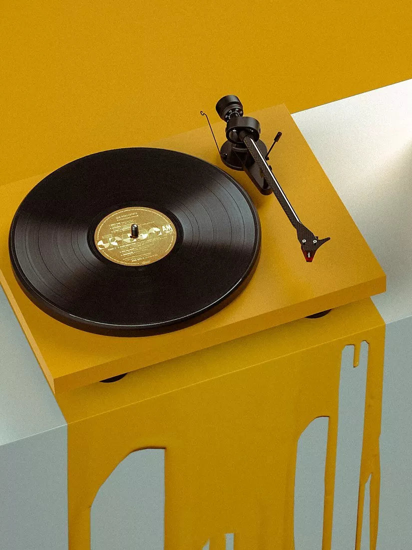 Pro-Ject Colourful Audio System with turntable amplifier and speakers, imported from the UK