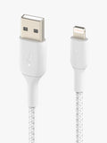 Belkin braided Lightning to USB-A cable 1m, imported from the UK