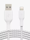 Belkin braided Lightning to USB-A cable 1m, imported from the UK