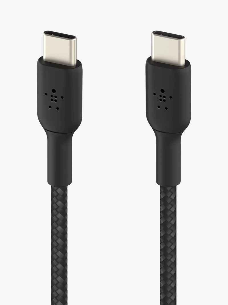 Belkin BoostCharge braided USB-C cable 1m black - British product