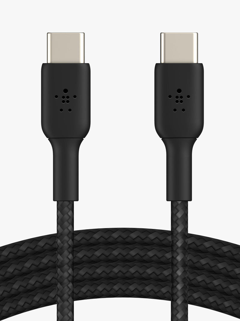 Belkin BoostCharge braided USB-C cable 1m black - British product