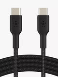 Belkin BoostCharge braided USB-C cable 1m black - British product