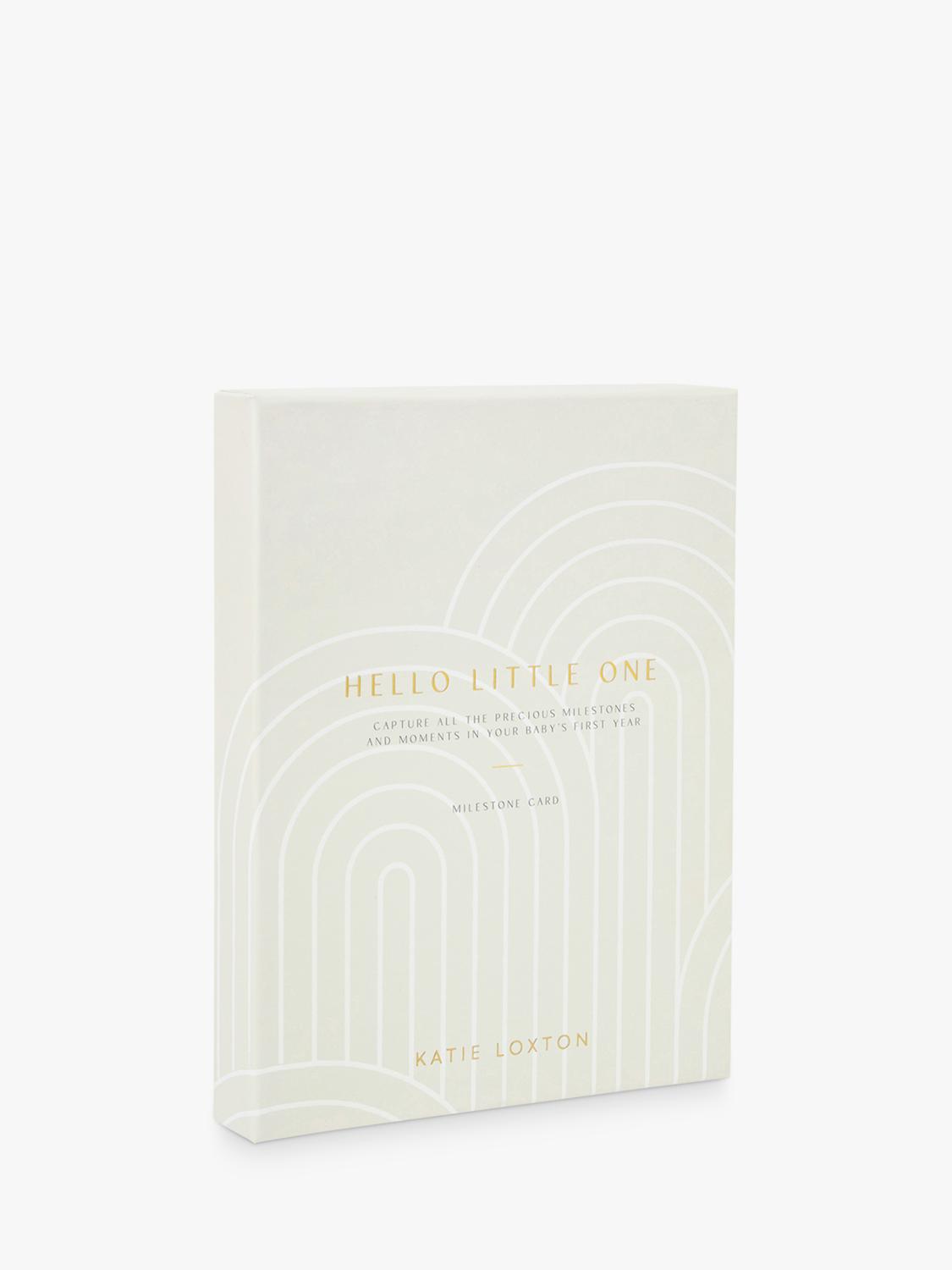 Katie Loxton baby milestone cards 16 monthly cards (British brand)