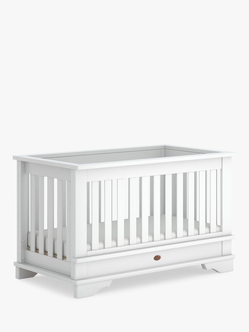 Boori Eton Convertible Plus Cotbed and 3 Drawer Dresser Bundle, White