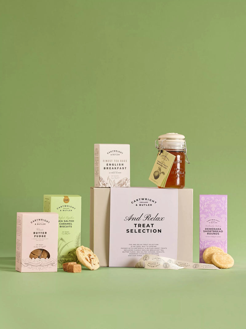 Cartwright & Butler And Relax gift box - British product