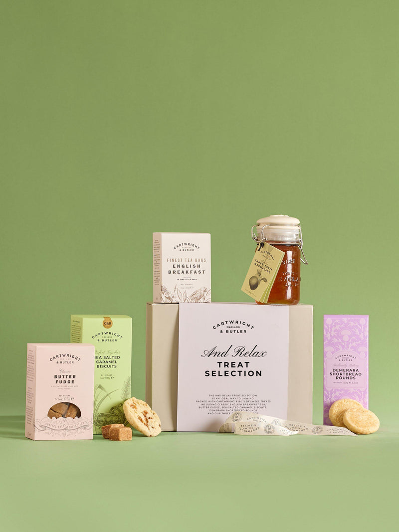 Cartwright & Butler And Relax gift box - British product