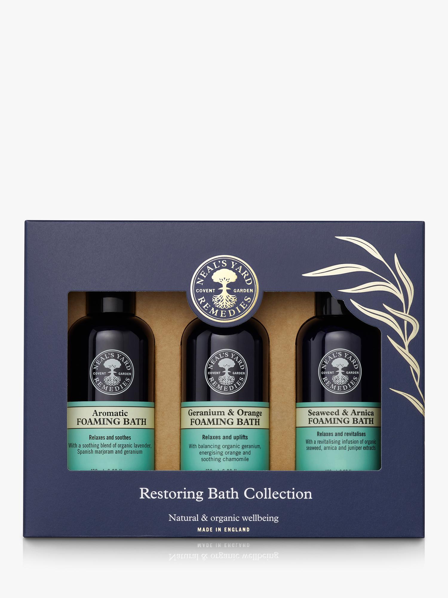 Neal's Yard Remedies bath collection 3x100ml, imported from the UK