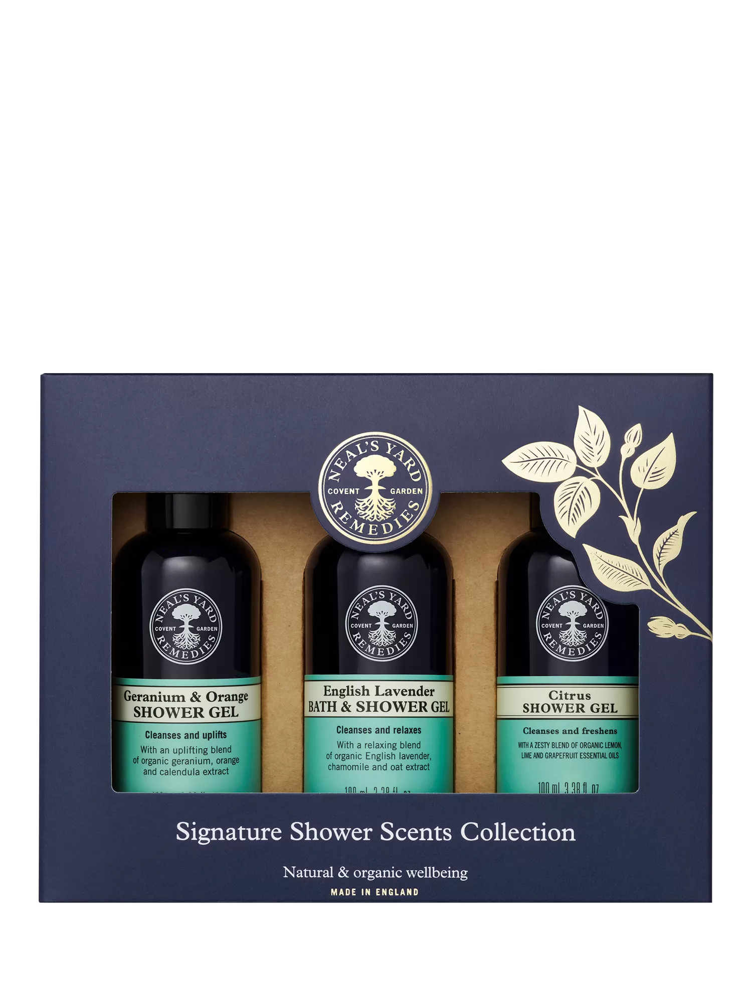 Neal's Yard Remedies signature shower scents set 300ml - British product