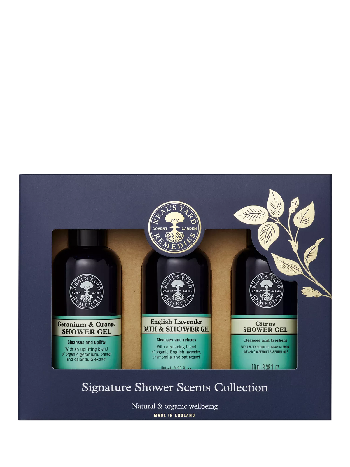 Neal's Yard Remedies signature shower scents set 300ml - British product