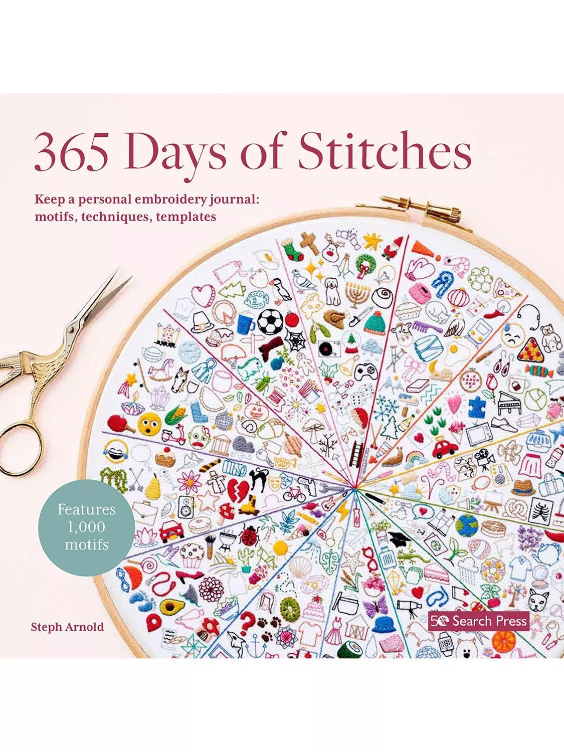Search Press Thread Journal 365 Days of Stitches (British brand)
